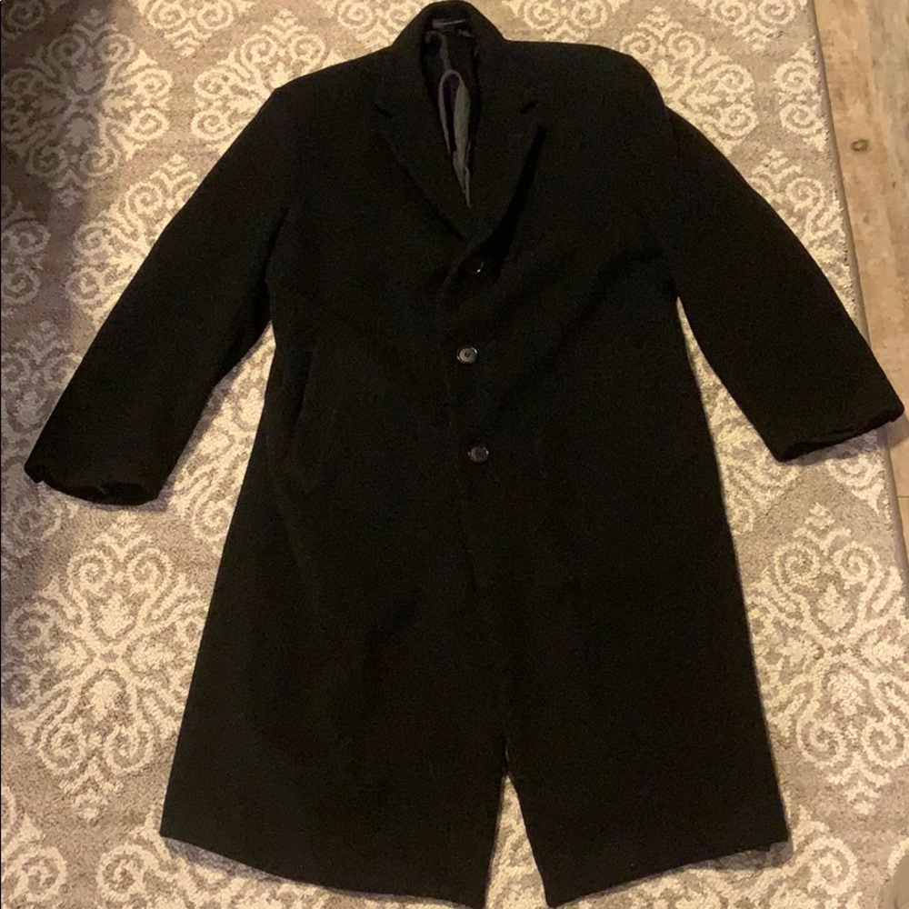 Long black Nautical Coat